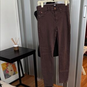 Hudson Jeans Dark Brown Denim